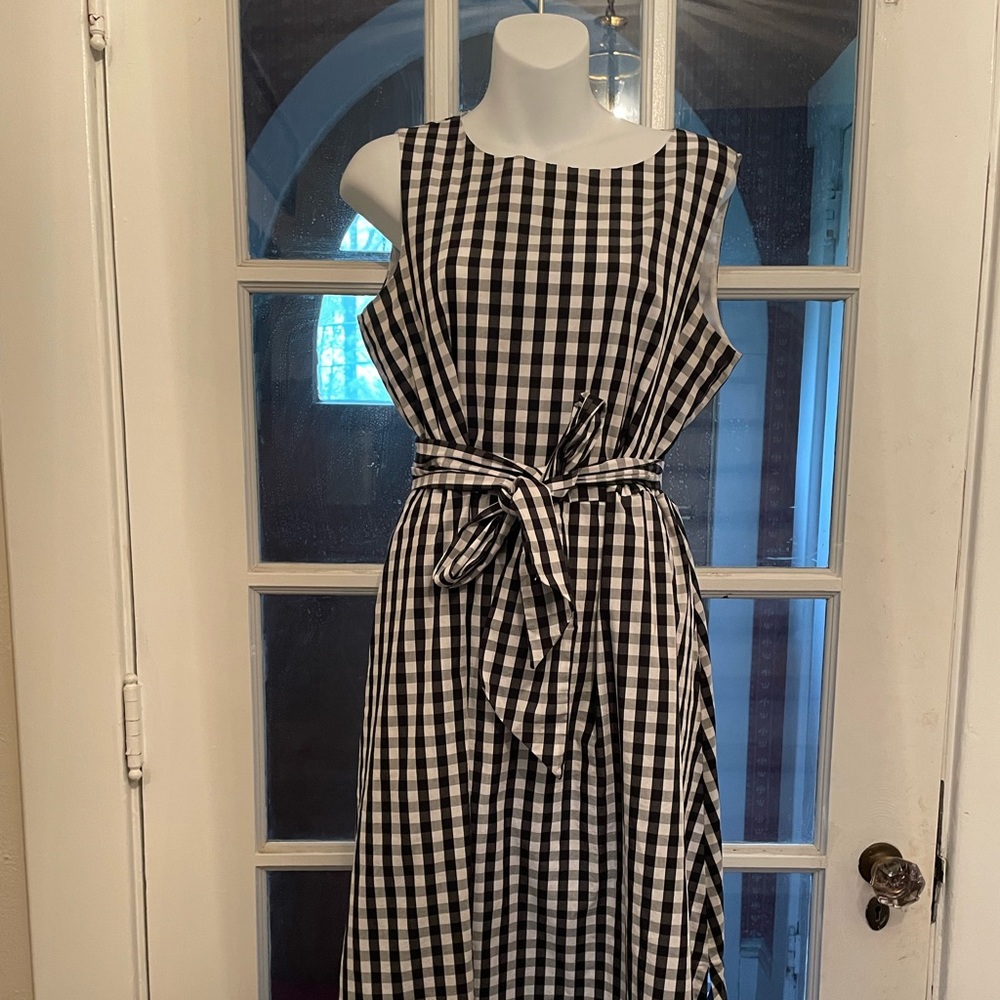 Anne Klein A line dress with pockets!
